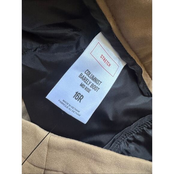 Express 16 R Columnist Barely Boot Mid Rise 32” inseam - Picture 4 of 6